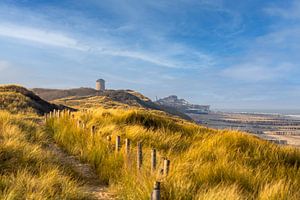 Domburg in der Ferne