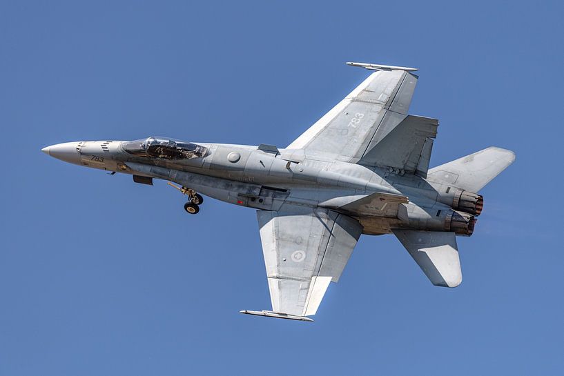 Présentation solo du CF-18 Hornet de l'Aviation royale canadienne 2018. par Jaap van den Berg