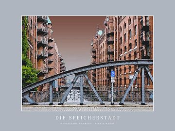 Hamburg, Speicherstadt - Vloot van Dirk H. Wendt