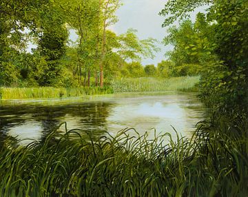 Idyll am Fluss von Art Demo