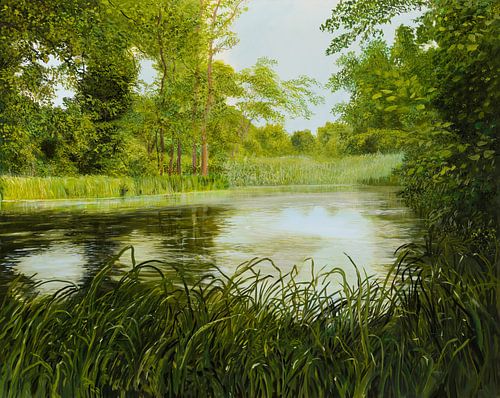 Idylle aan de rivier