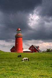 Bovbjerg Fyr Lighthouse Denmark by Achim Thomae Photography