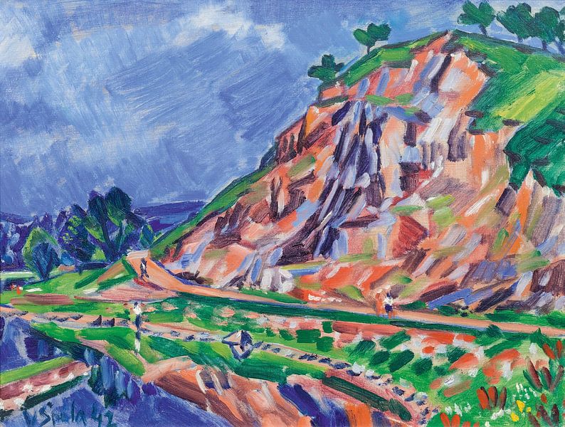 Václav Špála, Rock and River, 1942 by Atelier Liesjes