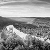 Traben-Trarbach an der Mosel in schwarz-weiß von Manfred Voss, Schwarz-weiss Fotografie