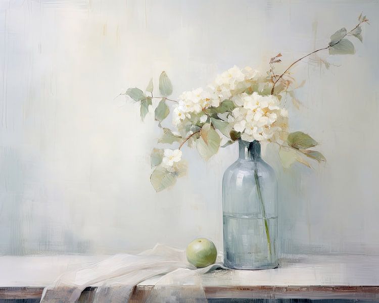 Flower painting by Wonderful Art