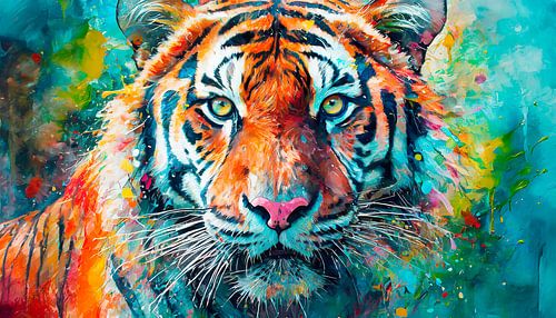 Kunst kleuren in kunst