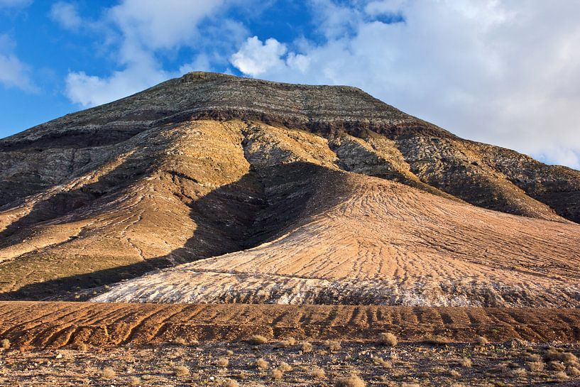 Berglandschap Lanzarote van Anja B. Schäfer