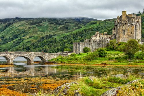 Eilean Donan Castle and its bridge