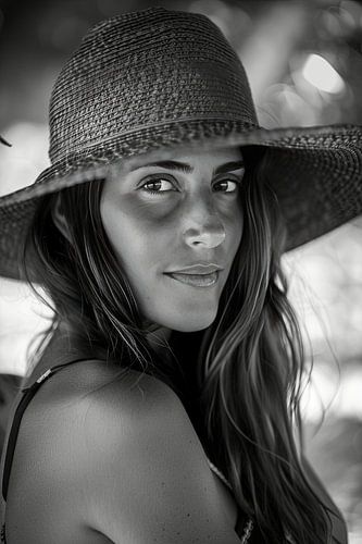 fantasie model vrouw glossy