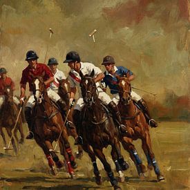 Dynamische polowedstrijd: levendige paardensportkunst van Jan Keteleer