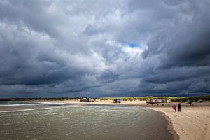 Strand bij Brouwersdam sur Wessel Krul