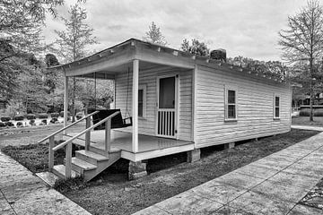 Geburtshaus von Elvis Presley in Tupelo, Mississippi, USA von Patricia Hofmeester