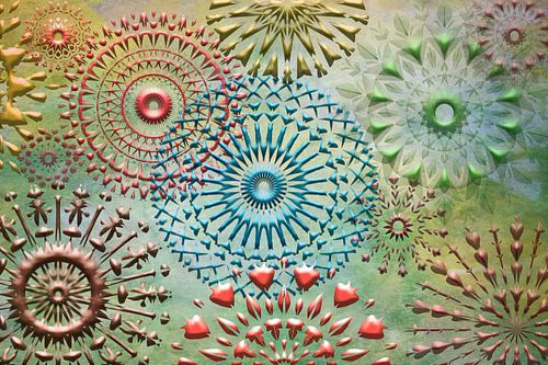 Collage mandala
