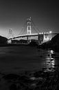 Die Golden Gate Bridge in San Francisco in schwarz-weiß von Tux Photography Miniaturansicht