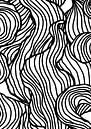 Abstract zwart-wit van Studio Allee thumbnail