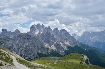 A beautiful view close to Drei Zinnen in Dolomites Italy