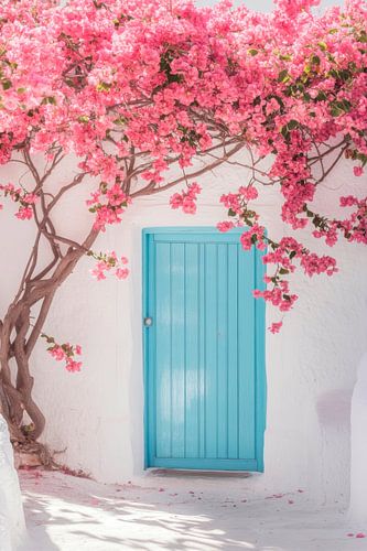 Blue door Flower magic