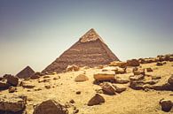 De Piramides in Gizeh gemaakt in de zomer van 2019  03 van FotoDennis.com | Werk op de Muur thumbnail