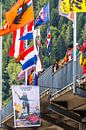 Max Verstappen vlaggen tijdens de Grand-Prix van Oostenrijk 2017 van Justin Suijk thumbnail