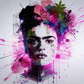 Pinke Aura — Un portrait intense et captivant sur ART AKON
