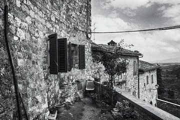 On the roads of Tuscany by Frank Andree