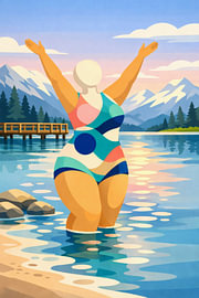 Alva – the mountain swimmer