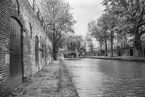Wharf cellar along canal in Utrecht by Ramona Stravers