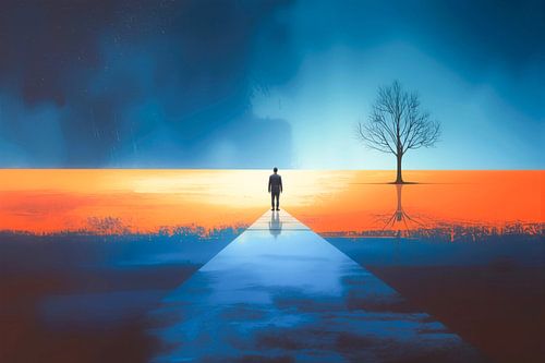 Der Pfad ins Zwischenlicht von Manfred Rautenberg