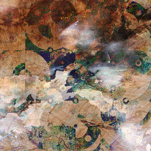 Lausafire - abstracte digitale compositie