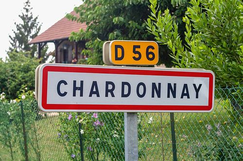 Chardonnay naambord