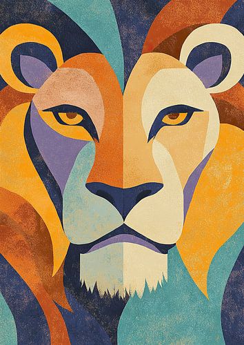 The lion awakens: the gaze of majesty