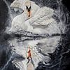 the swan in its power by Els Fonteine