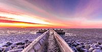 Winter 2021/2021 Ijsselmeer Afsluitdijk