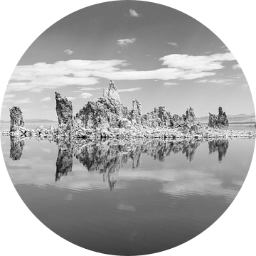 Mono Lake tufa in spiegeling van Gerben Tiemens