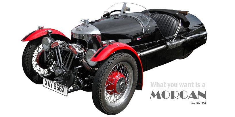 Morgan Threewheeler von aRi F. Huber