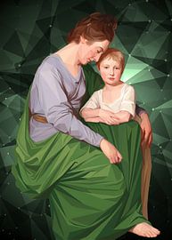 Ann Wilson with Her Daughter, Sybil by Low Profile