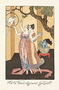 George Barbier – La guirlande des mois (1918-20)