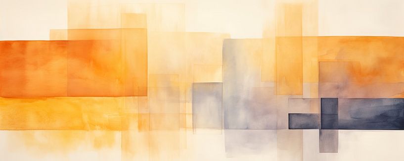 Abstract Expressionisme 29091 van Abstract Schilderij