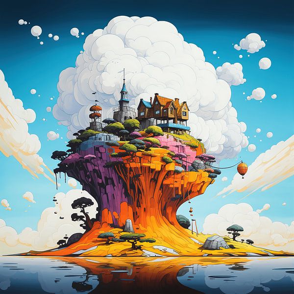 Fantasieinsel von Art Lovers