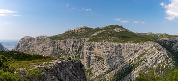 Uitzicht over Nationaal Park Paklenica