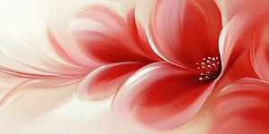 Moderne abstrakte Blume