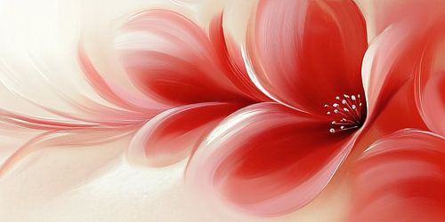 Modern abstracte bloem