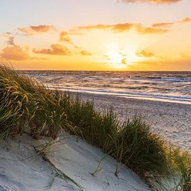 Traumhafter Sonnenuntergang am Ostseestrand von Daniela Beyer