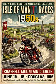 Isle of Man TT 1950 von Theodor Decker
