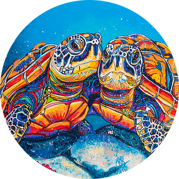 Zee van Liefde van Happy Paintings / Renata Rolefes