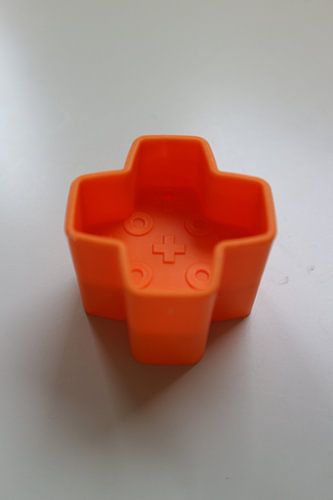 Speelgoedblok plus oranje