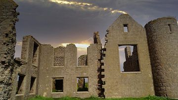 Het nieuwe kasteel Slains in Schotland van Babetts Bildergalerie