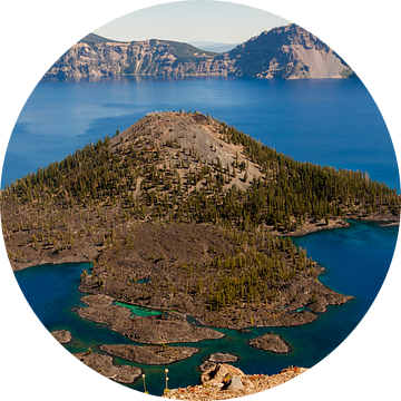 Het meest blauwe Crater Lake van Stefan Verheij
