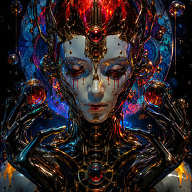A Fluid Android Creation