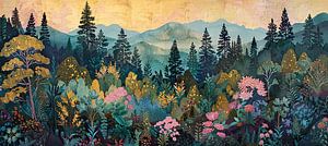 Forest landscape | Dreamland Hues